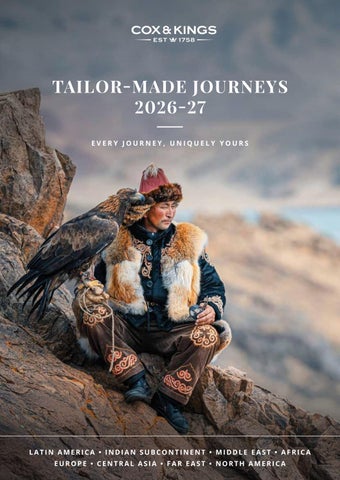 Tailor-made journeys 2026-27