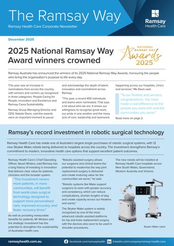 The Ramsay Way - December 2025