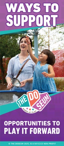 Ways to Support The DoSeum