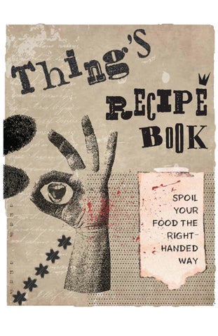 Thing's Recipe Book