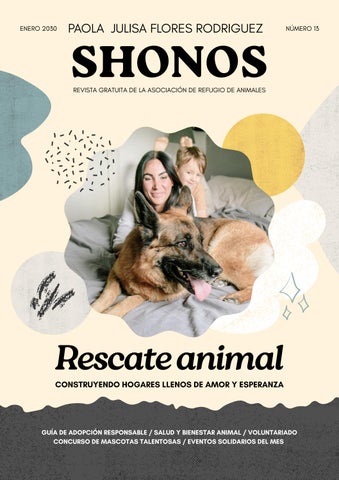 Revista Adopción Animal Doodle Orgánico Crema