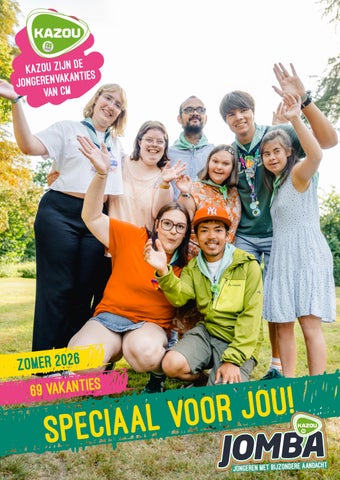 Kazouvakanties JOMBA 2026