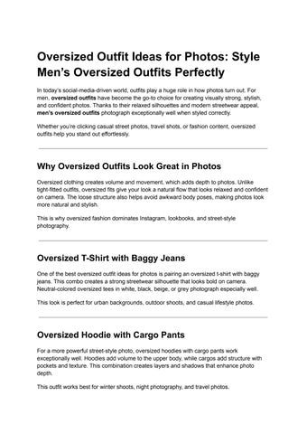 Oversized Outfit Ideas for Photos_ Style Men’s Oversized Outfits Perfectly