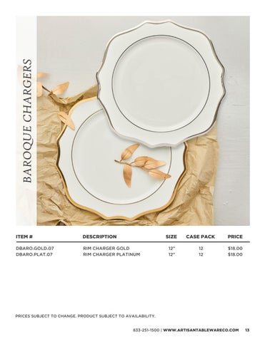 Artisan Tableware Co 家具目录 2026 V1 第 13 页