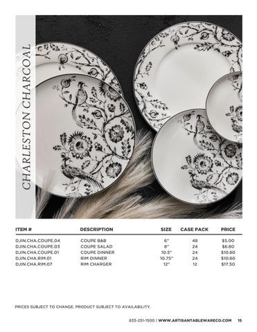 Artisan Tableware Co 家具目录 2026 V1 第 15 页