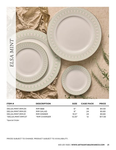 Artisan Tableware Co 家具目录 2026 V1 第 21 页