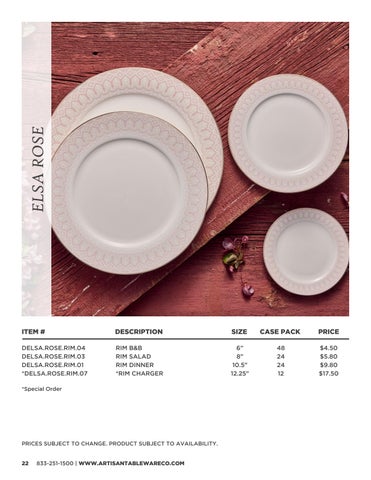 Artisan Tableware Co 家具目录 2026 V1 第 22 页