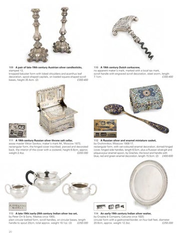 Silver × Objects of Vertu 第 22 页
