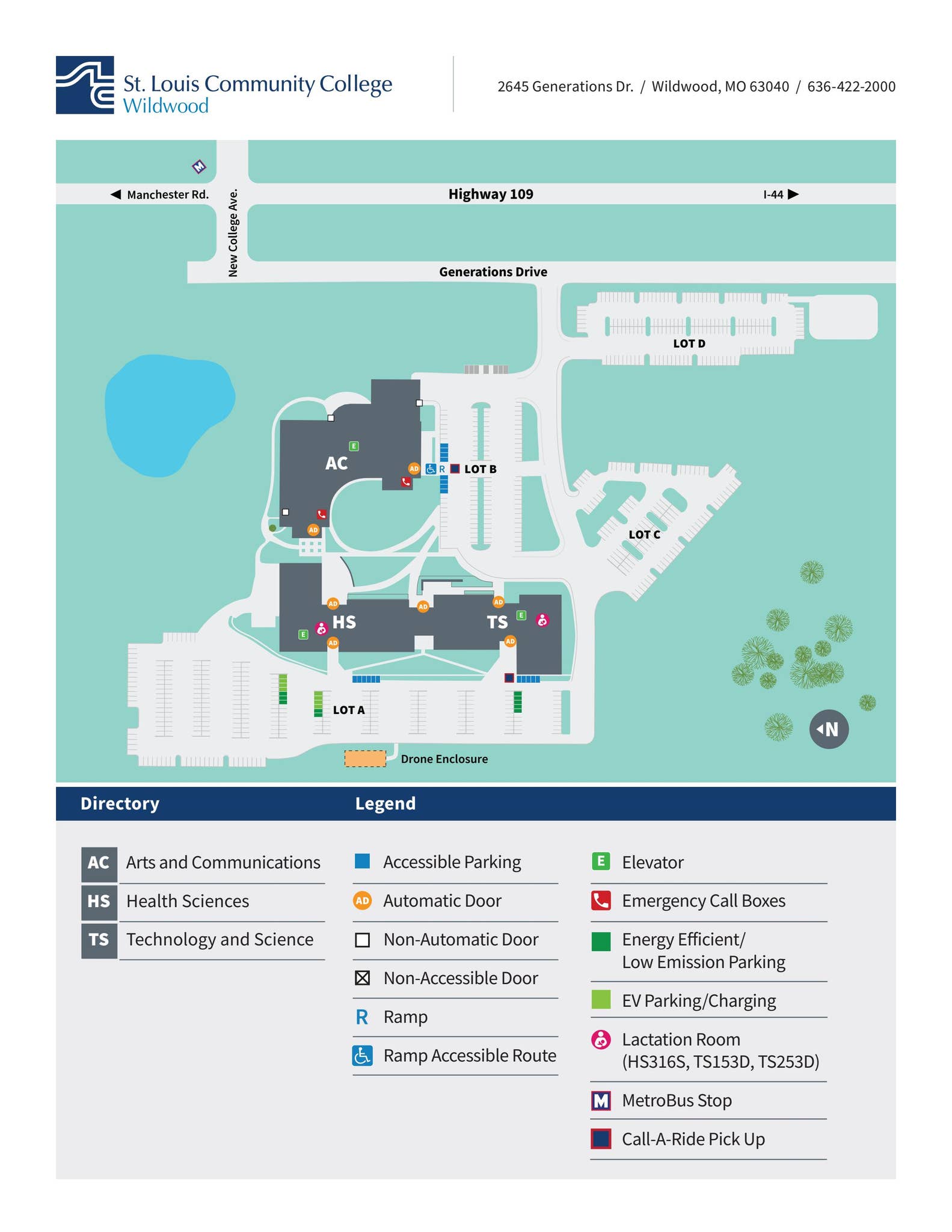 STLCC-Wildwood Campus Map by stlouiscommunitycollege - Issuu