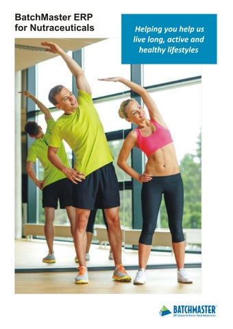 BatchMaster ERP for Nutraceuticals by BatchMaster Software - Issuu