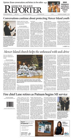 Mercer Island Reporter - Latest Issue