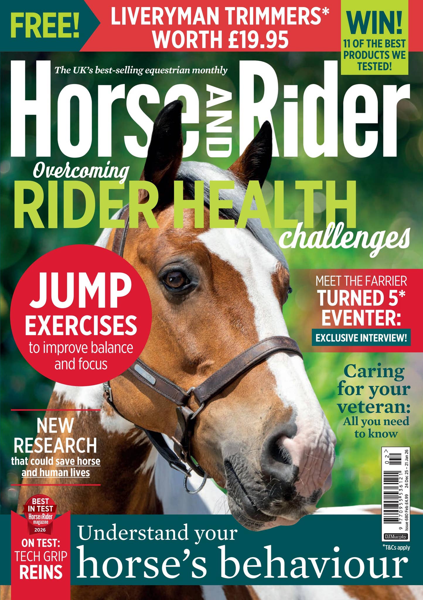 New Riders Publishing Horse&Rider Magazine - February 2026 by DJ Murphy (Publishers) Ltd - Issuu