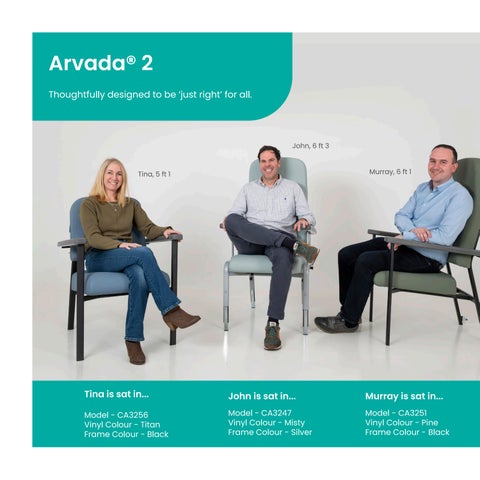 Arvada® 2 Healthcare Patient 椅 | Ocura Healthcare 家具 第 6 页