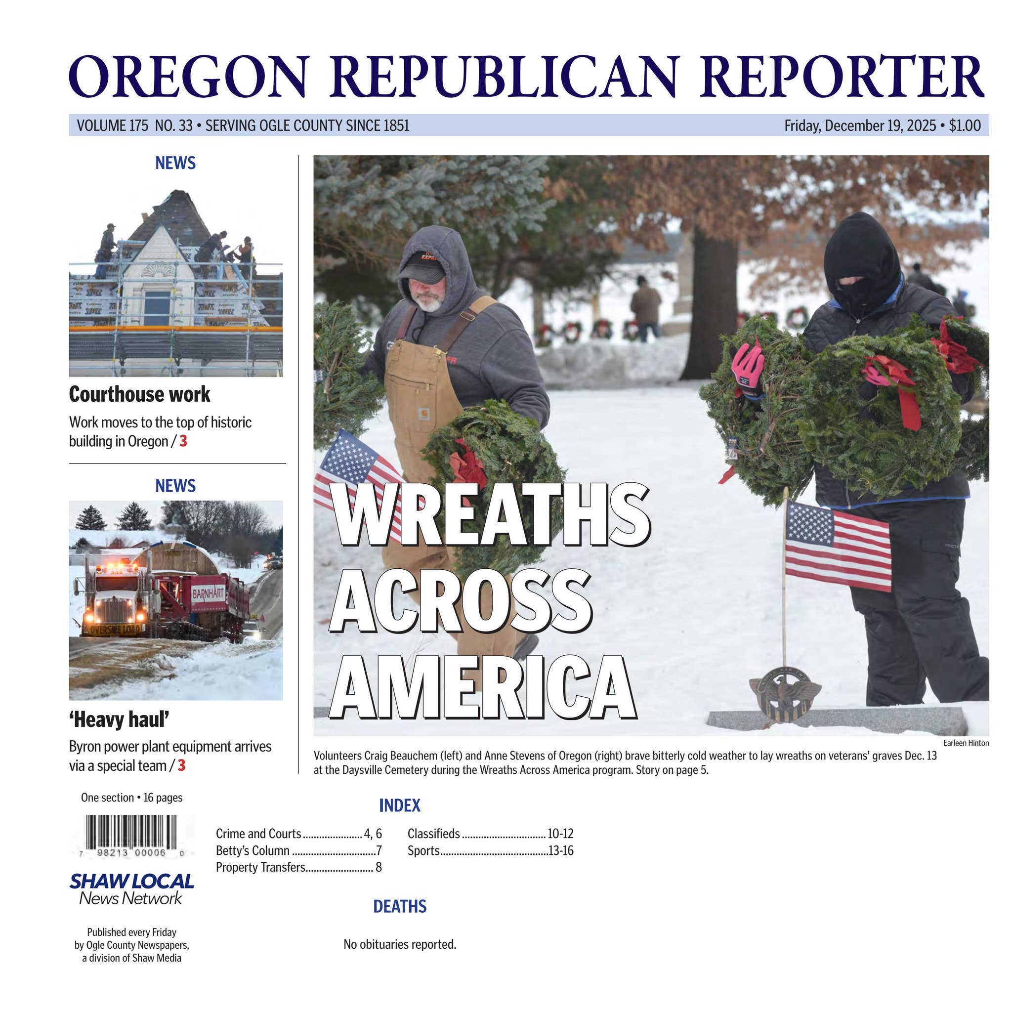 Republican Reporters Oregon_Republican_Reporter-12-19-2025 by Shaw Media - Issuu