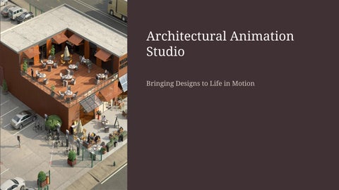 Architectural Animation Studio High-Quality 3D Visualizations ...