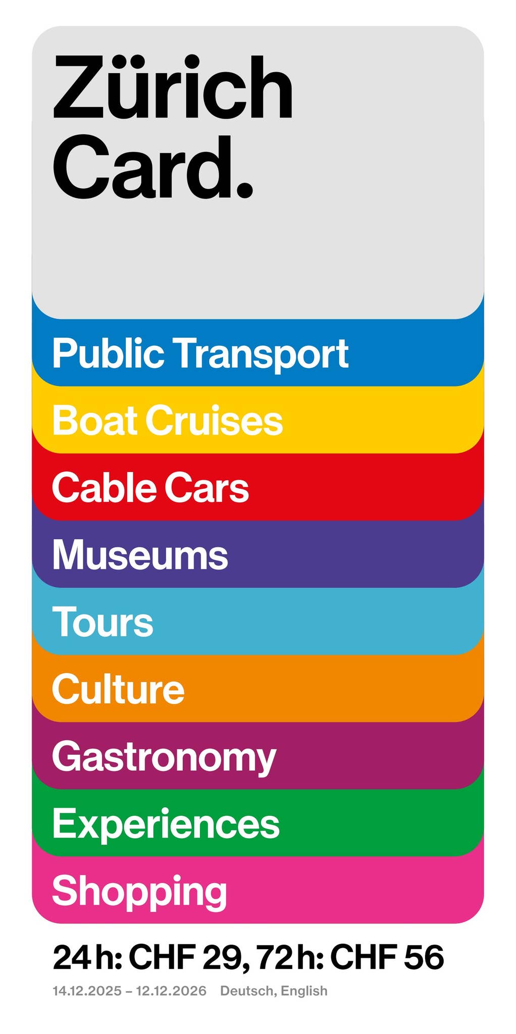 Zürich Card 2026 by Switzerland Tourism - Issuu