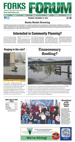 Forks Forum, December 18, 2025