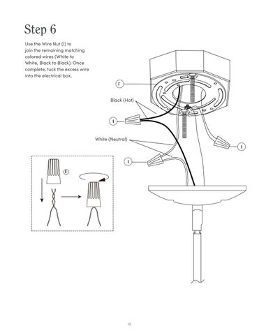 nathanjameshome 灯饰目录 · Belleville 吊灯 Instruction Sheet 12040 第 10 页