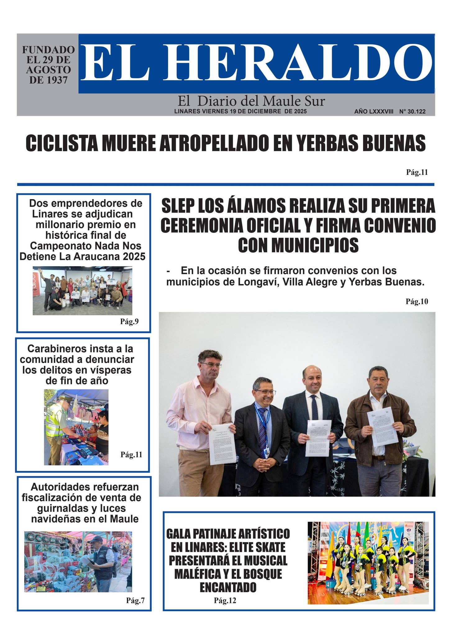 Viernes 19 de diciembre 2025