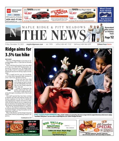 Maple Ridge News, December 19, 2025