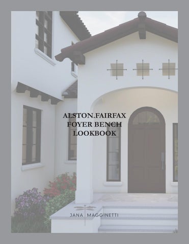 A.F FOYER BENCH LOOKBOOK