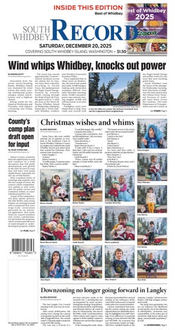 South Whidbey Record - Latest Issue
