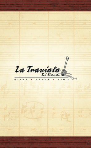 Menú la Traviata