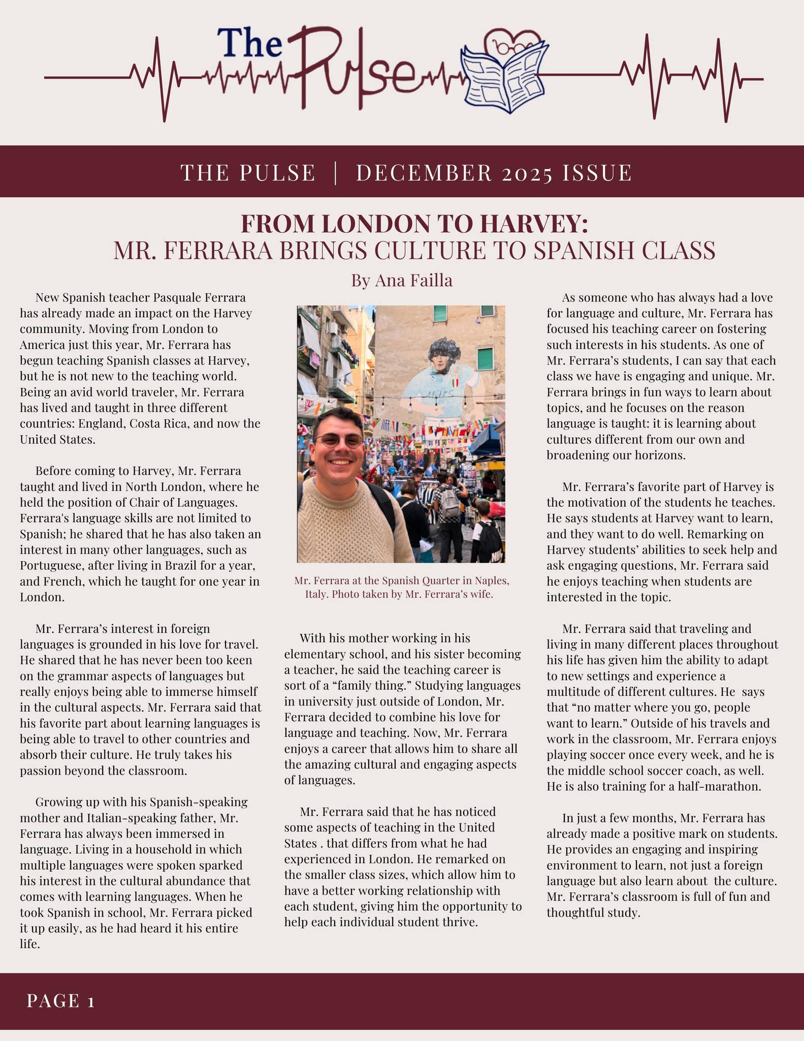 The Pulse - December 2025 by The Harvey School - Issuu