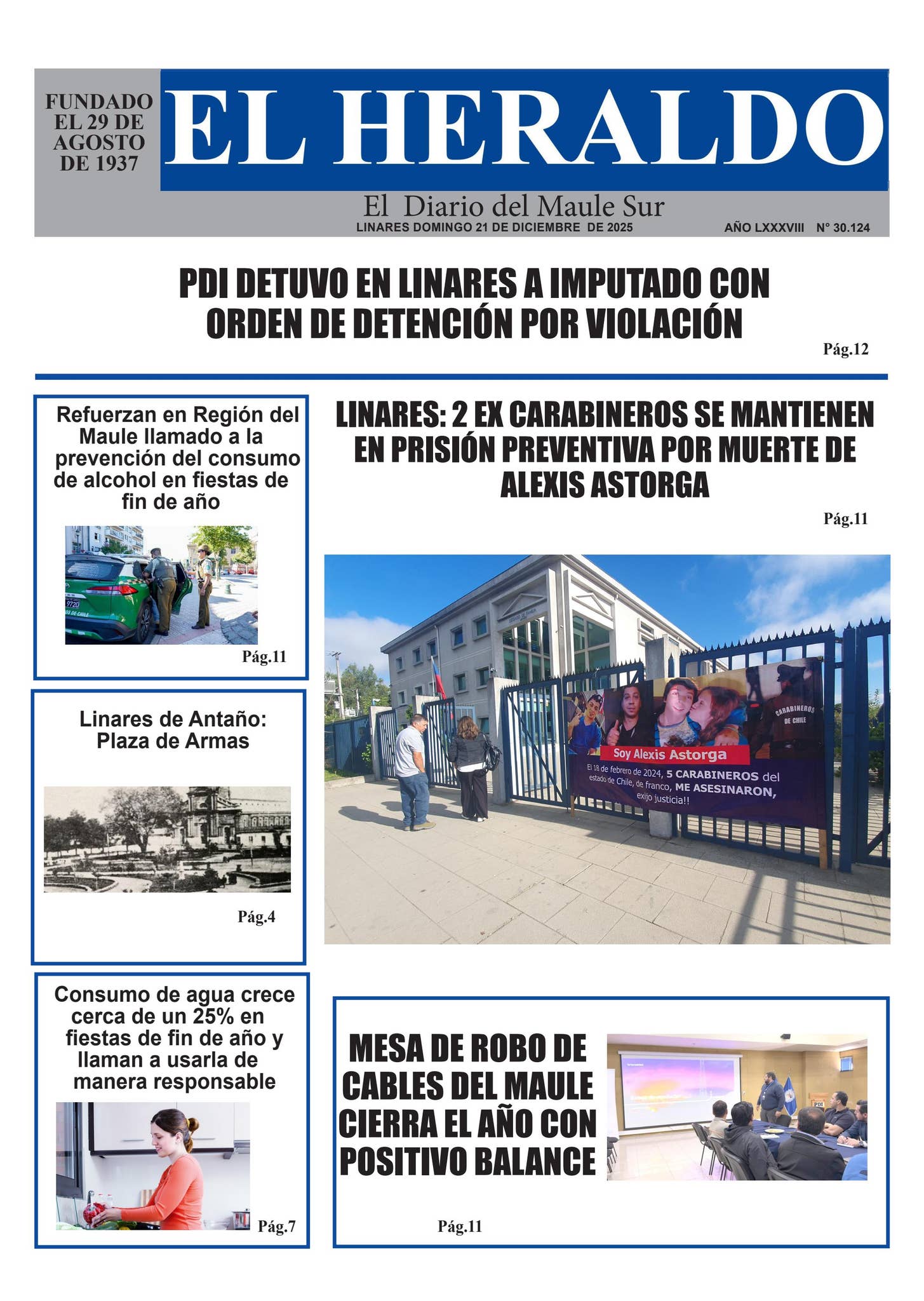 Domigno 21 de dciembre 2025