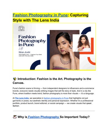 fashion photography in pune 1...... pdf