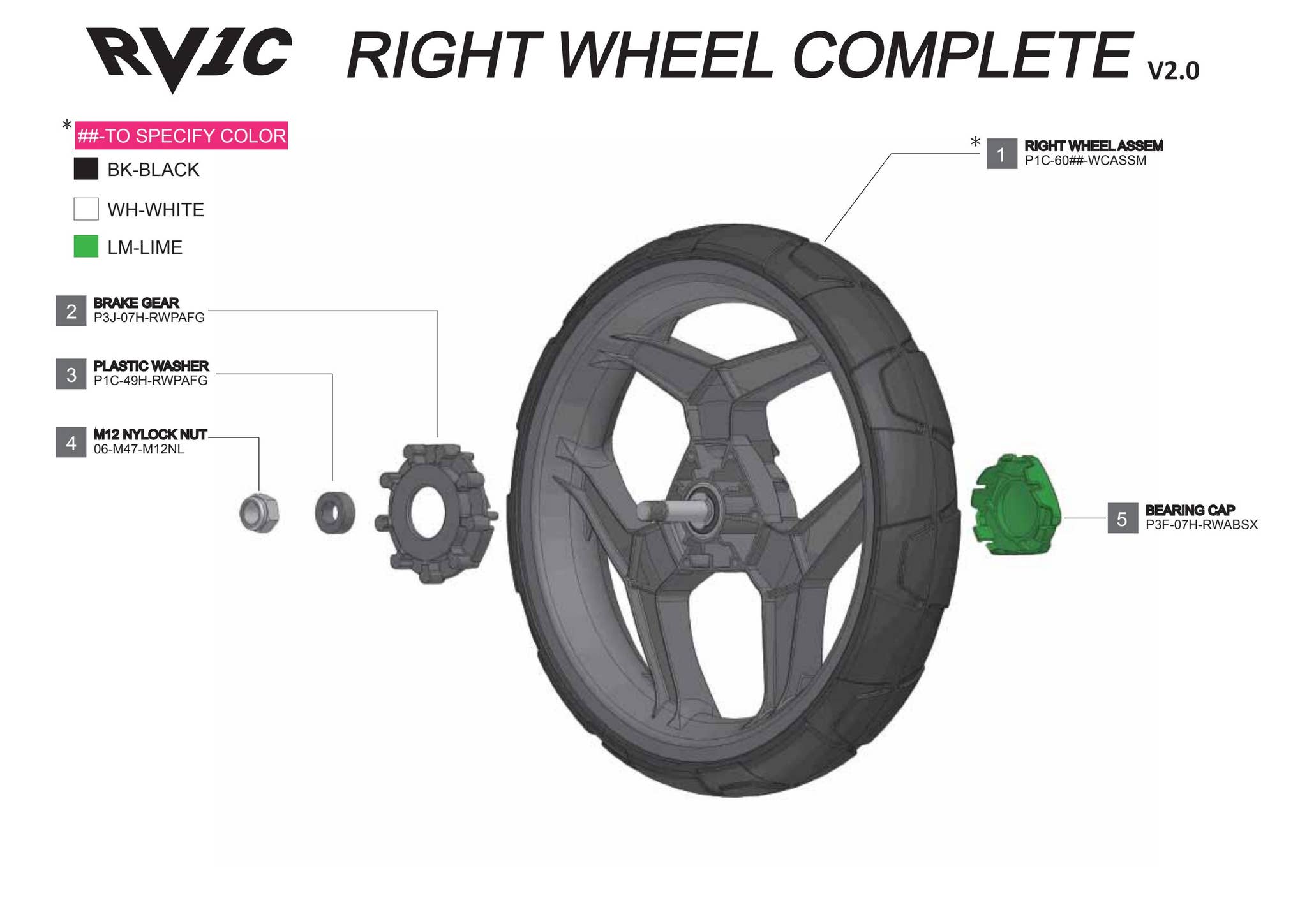 Rv2s Rovic Rovic RV1C V2 - Right Wheel Complete by Liam Bandsma - Issuu