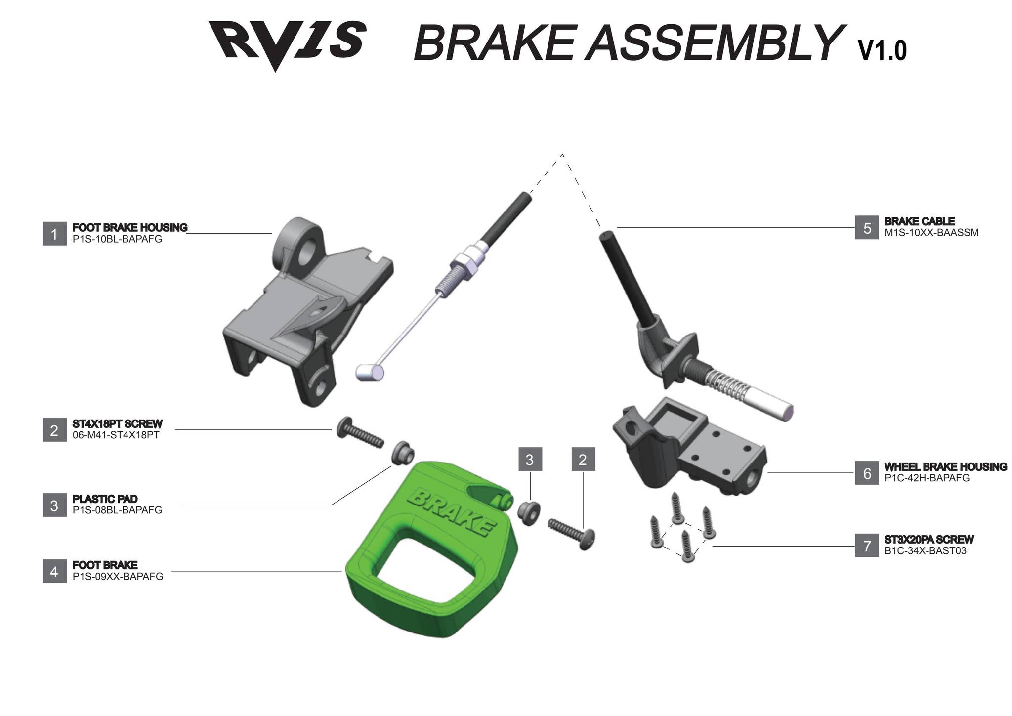 Rv2s Rovic Rovic RV1S V1 - Brake Assembly by Liam Bandsma - Issuu
