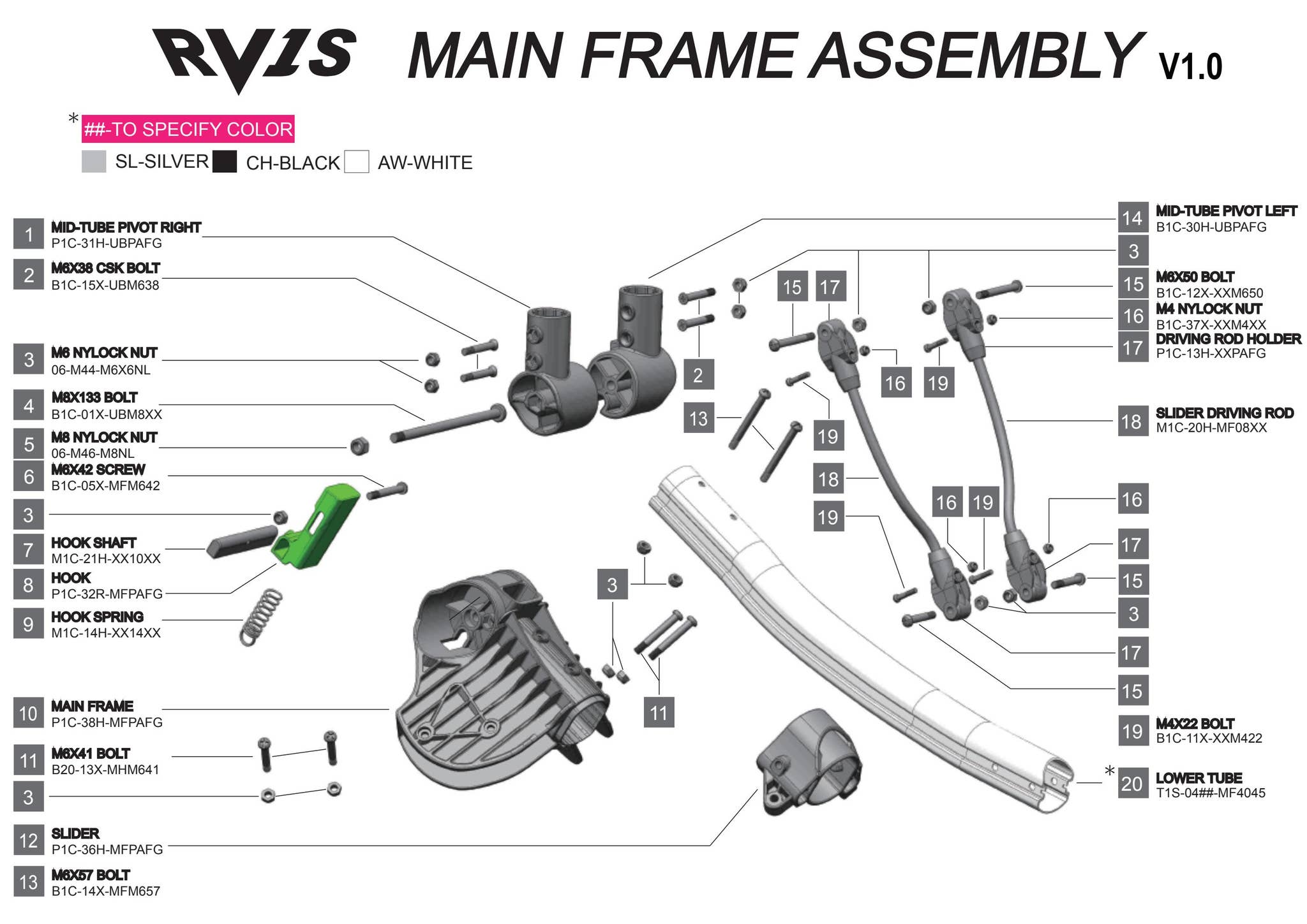 Rv2s Rovic Rovic RV1S V1 - Main Frame Assembly by Liam Bandsma - Issuu