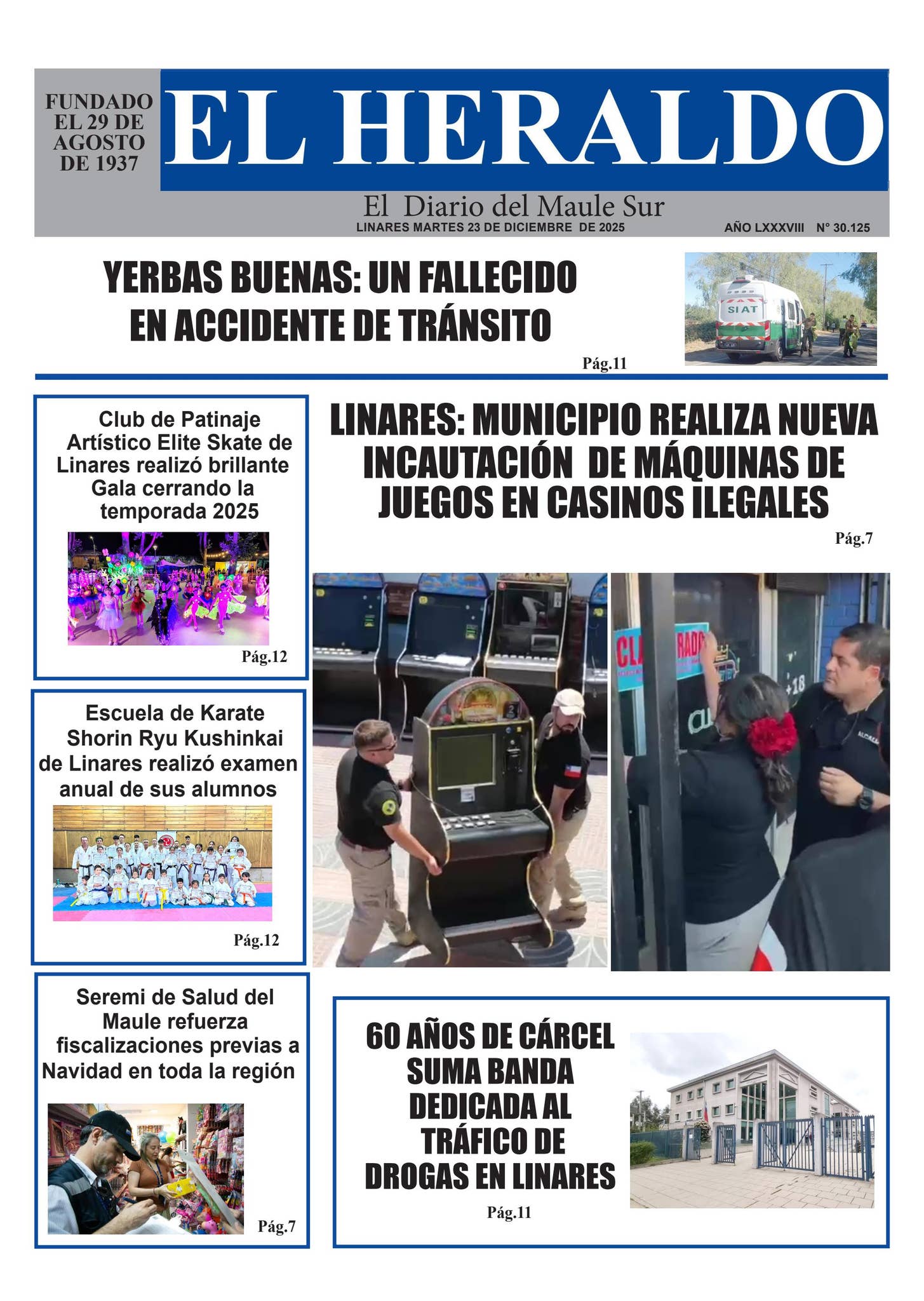 Martes 23 de diciembre 2025