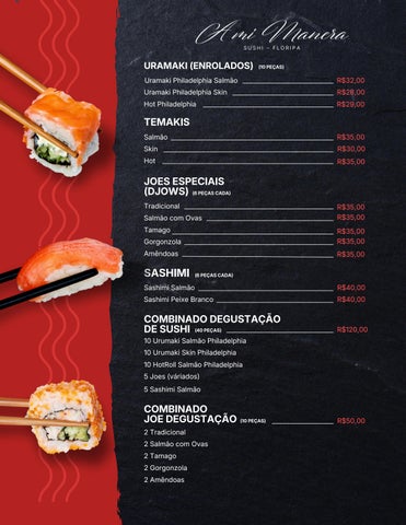 MENU A MI MANERA
