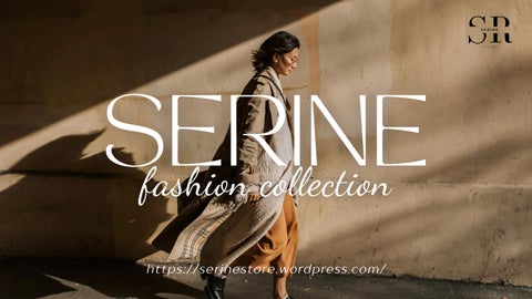 Serine Store – A Minimal Online Shopping Experience
