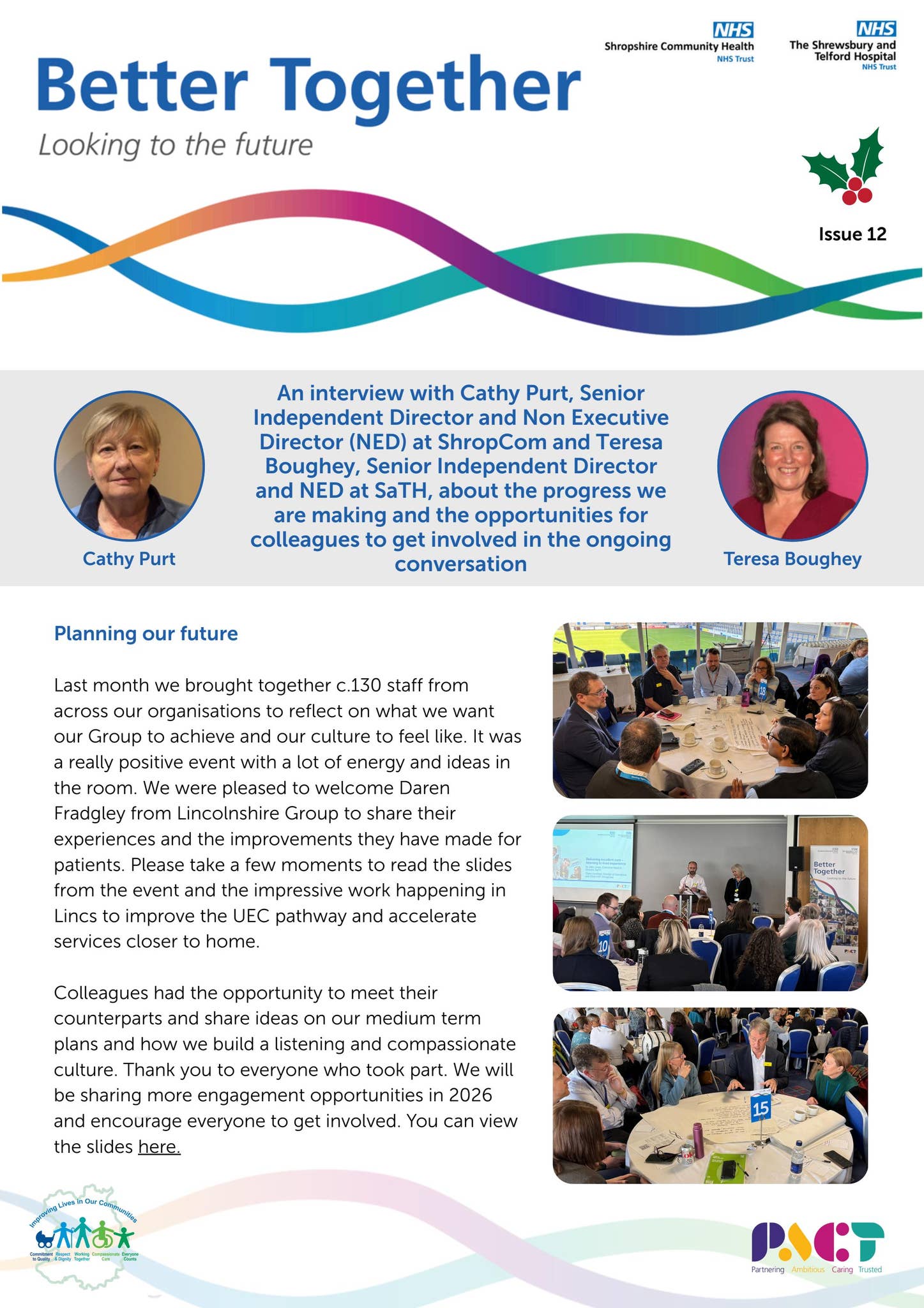 Nhs Ward Newsletter Example.pdf Better Together Newsletter Issue 12 by The Shrewsbury and Telford ...