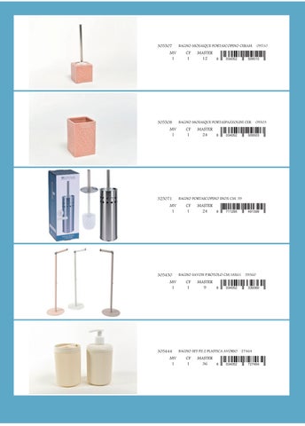 PLASTICA MULTIFUNZIONE - ACCESSORI BAGNO E BILANCE 第 12 页