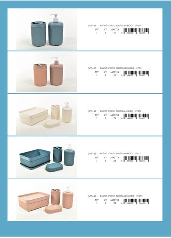 PLASTICA MULTIFUNZIONE - ACCESSORI BAGNO E BILANCE 第 13 页