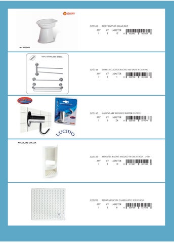 PLASTICA MULTIFUNZIONE - ACCESSORI BAGNO E BILANCE 第 14 页
