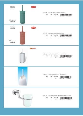 PLASTICA MULTIFUNZIONE - ACCESSORI BAGNO E BILANCE 第 17 页