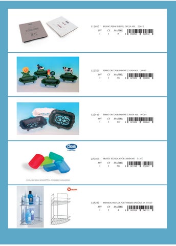 PLASTICA MULTIFUNZIONE - ACCESSORI BAGNO E BILANCE 第 4 页