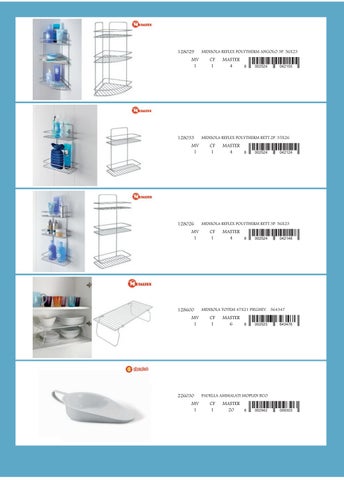 PLASTICA MULTIFUNZIONE - ACCESSORI BAGNO E BILANCE 第 5 页