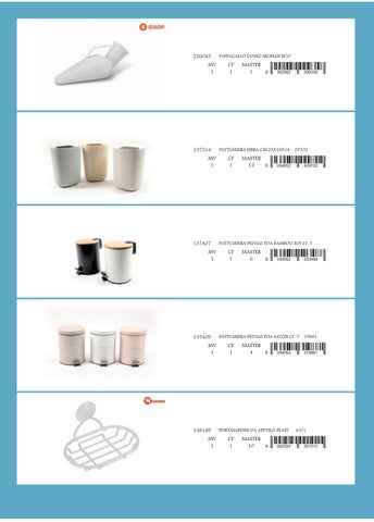 PLASTICA MULTIFUNZIONE - ACCESSORI BAGNO E BILANCE 第 6 页