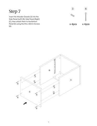 Paige 床头柜 Instruction Sheet 32750 第 12 页