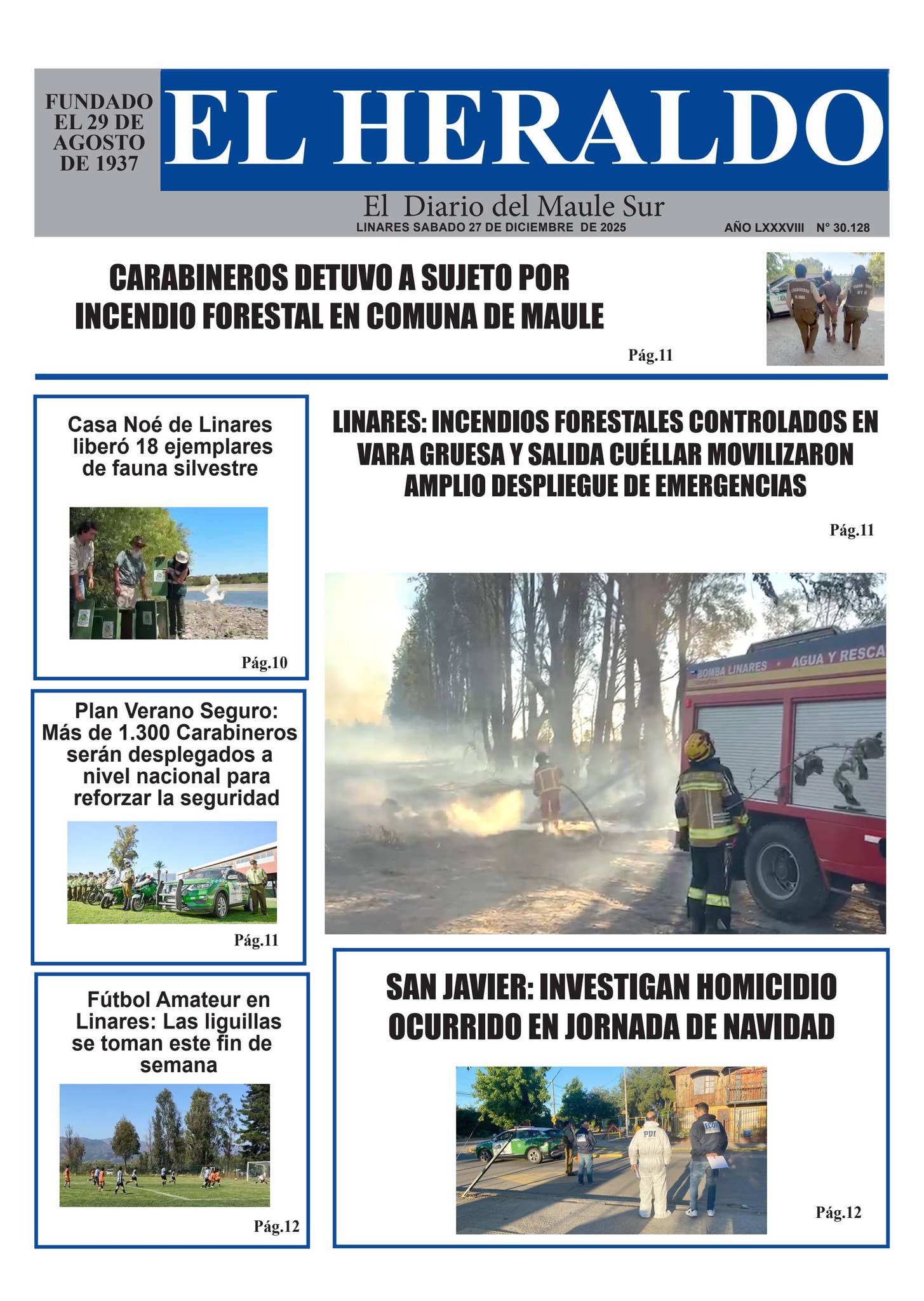 Sabado 27 de diciembre 2025