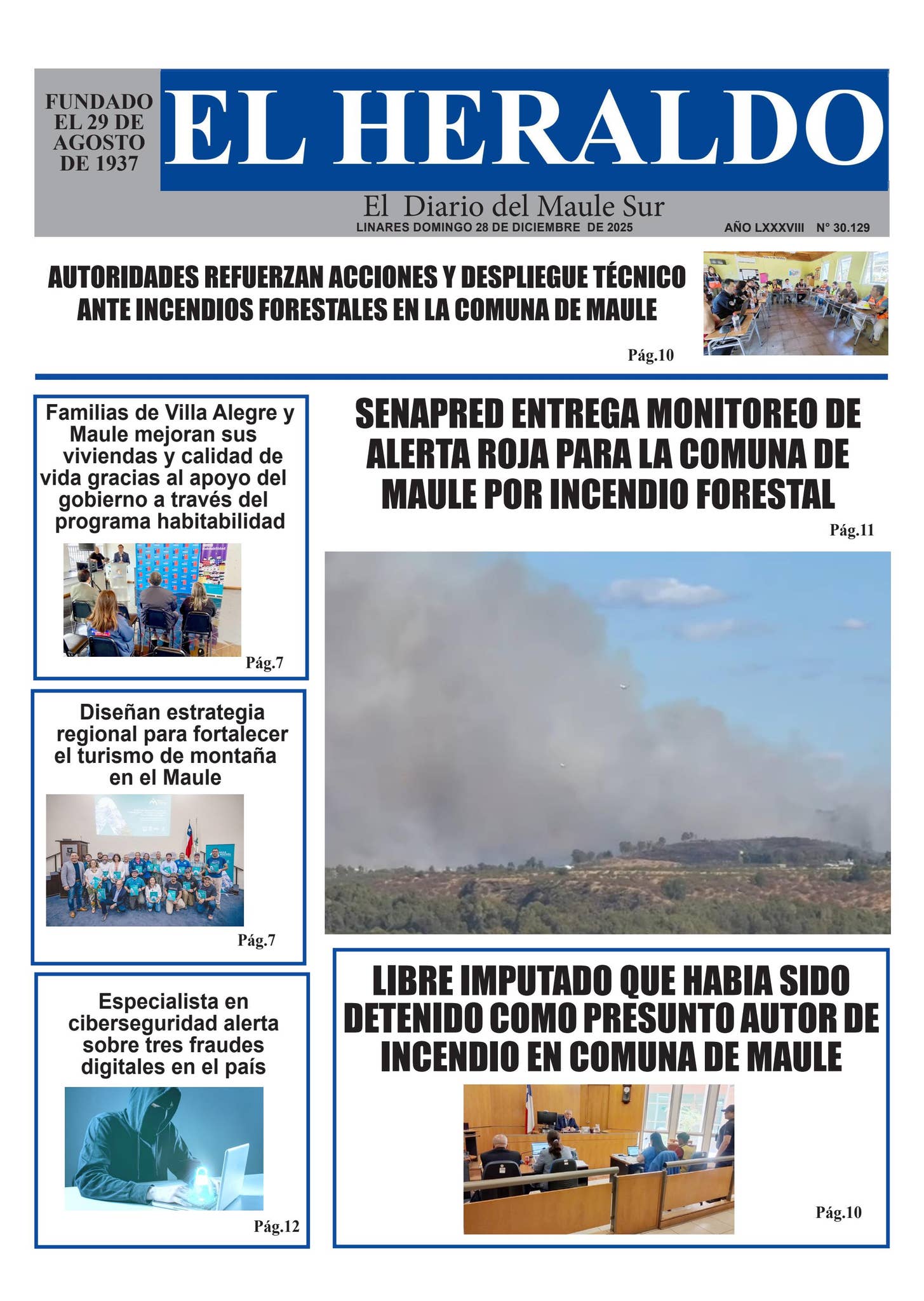 Domingo 28 de diciembre 2025