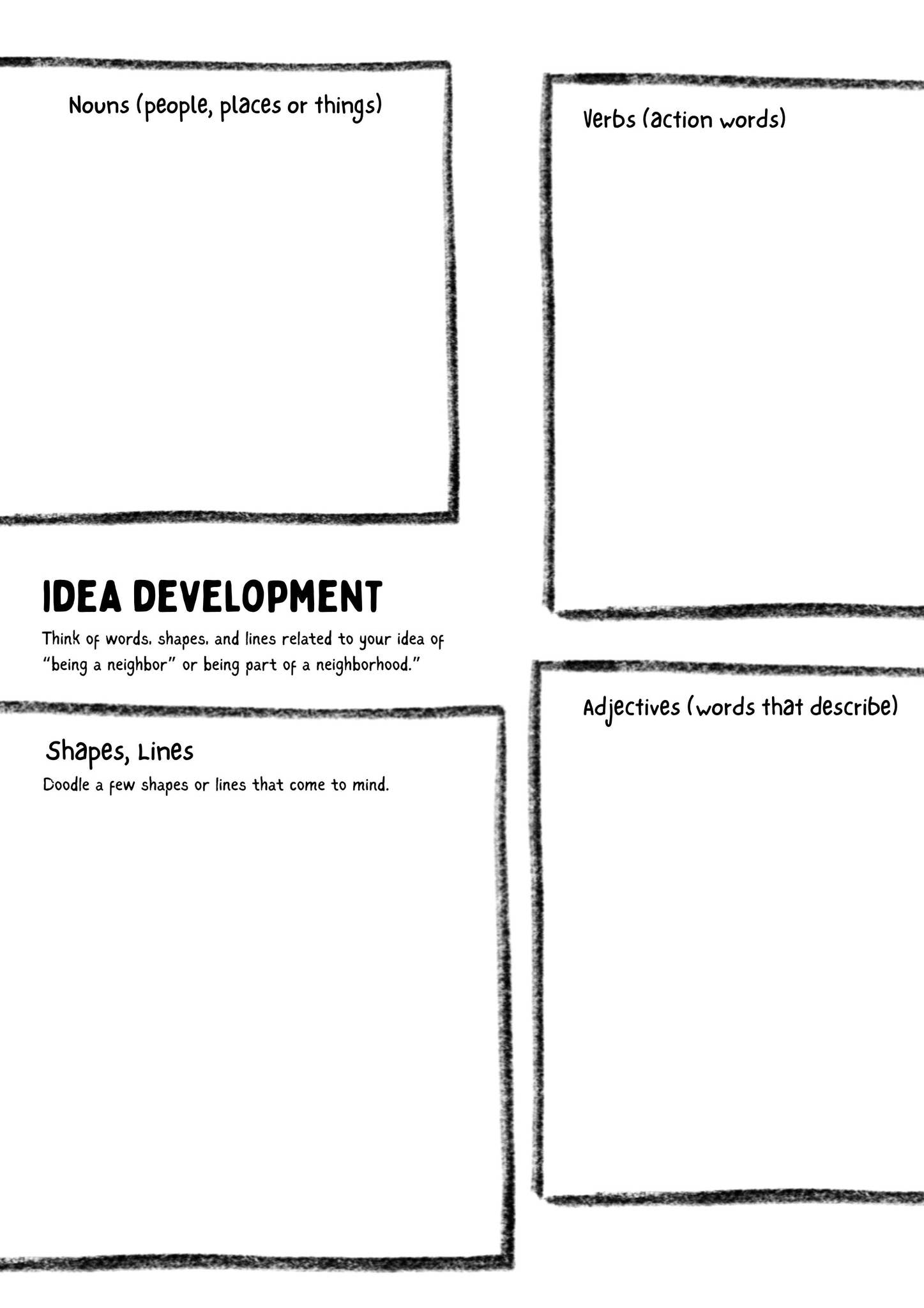 Idea Development Worksheet (1) by Kristin Baxter - Issuu