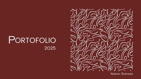 Architecture Portofolio | Nabilah Shafaura