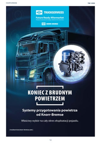 Truck Informator Martex - Kwartalnik 编号 .4. (58) styczeń-marzec 2026 第 12 页